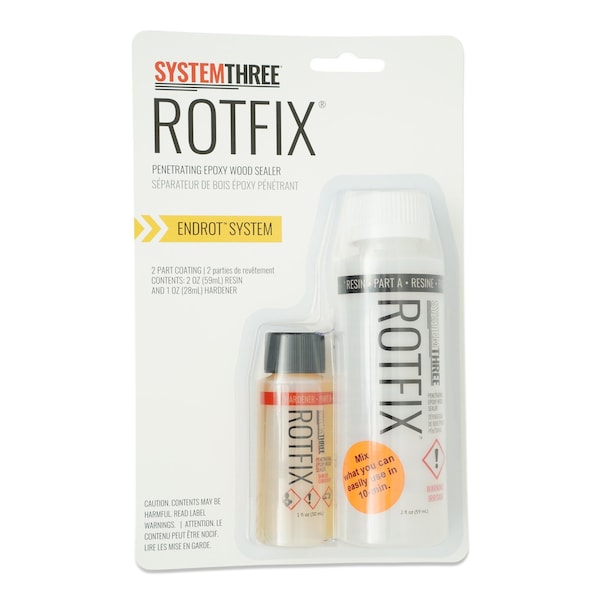 System Three Resins RotFix Penetrating Epoxy Sealer, 3oz Kit 1500K06 - main